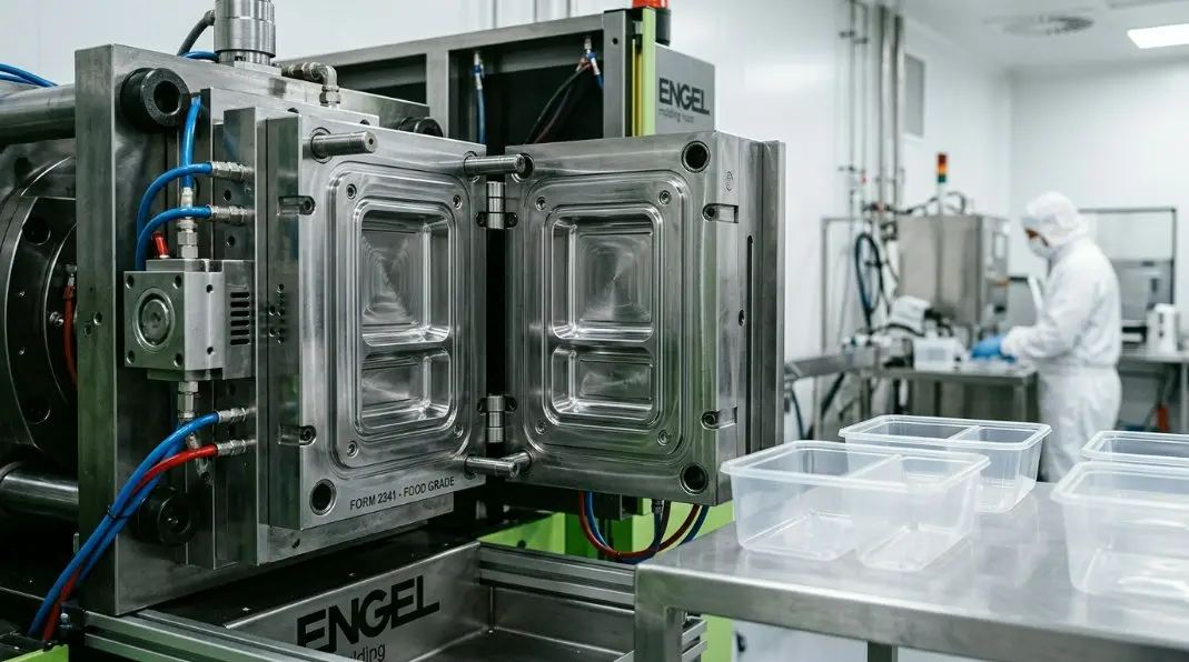 Principale usine de moulage par injection plastique en Chine : innovations 2026 dans les moules de conteneurs de stockage alimentaire de haute clarté